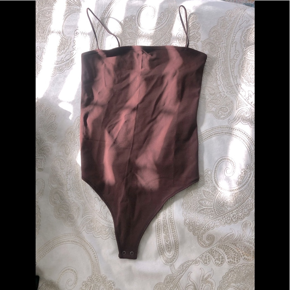 Seamless Abercrombie & Fitch Bodysuit top🤎